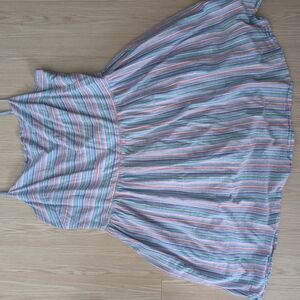 Striped Multicolor Summer Dress